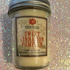 Sweet Cinnamon pumpkin Scented Candle